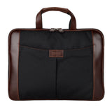Mini Portafolio para Negocios con Detalles en Piel Ll-2098